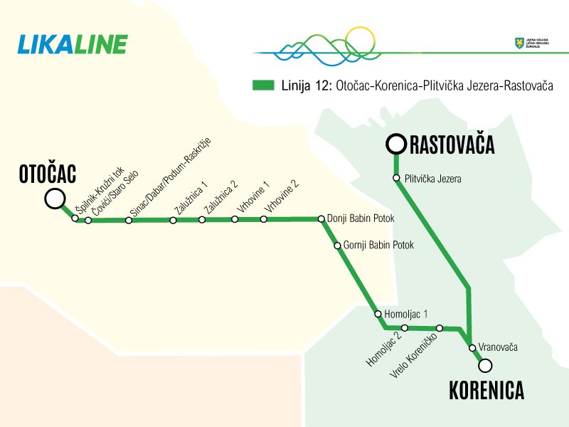 Javni autobusni prijevoz u Ličko-senjskoj županiji| Lika Line
